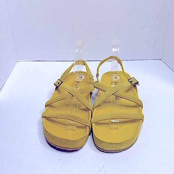 Pedro Garcia Shoes - PEDRO GARCIA Adal Strappy Sandal In Castoro Maize Size 8